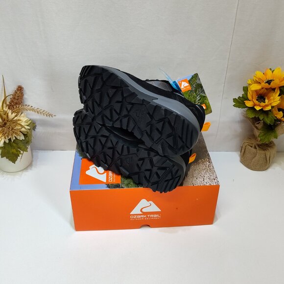 Ozark Trail Waterproof Hikers Low-Top Men Size 8 Leather Upper Outdoor Trail NIB - Picture 7 of 11